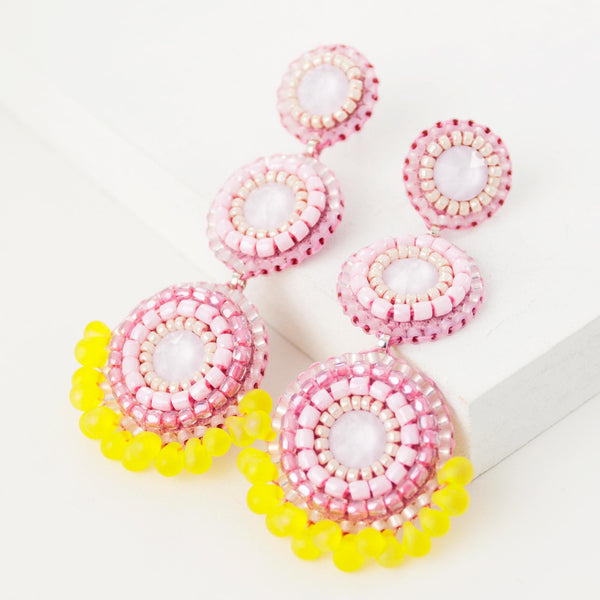 Baby pink sale earrings online